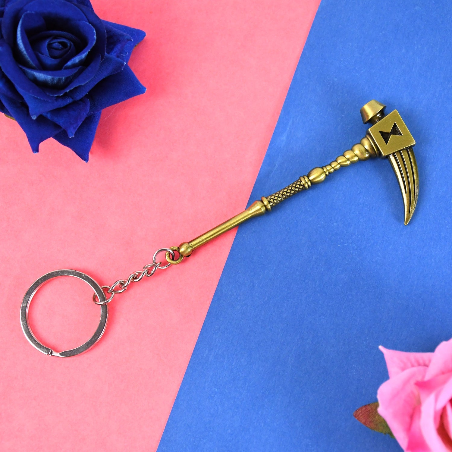 Metal Hammer Shape Keychain (1 Pc) Metal Hammer Shape Keychain (1 Pc)